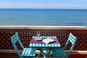 wonderful seaview with car parking