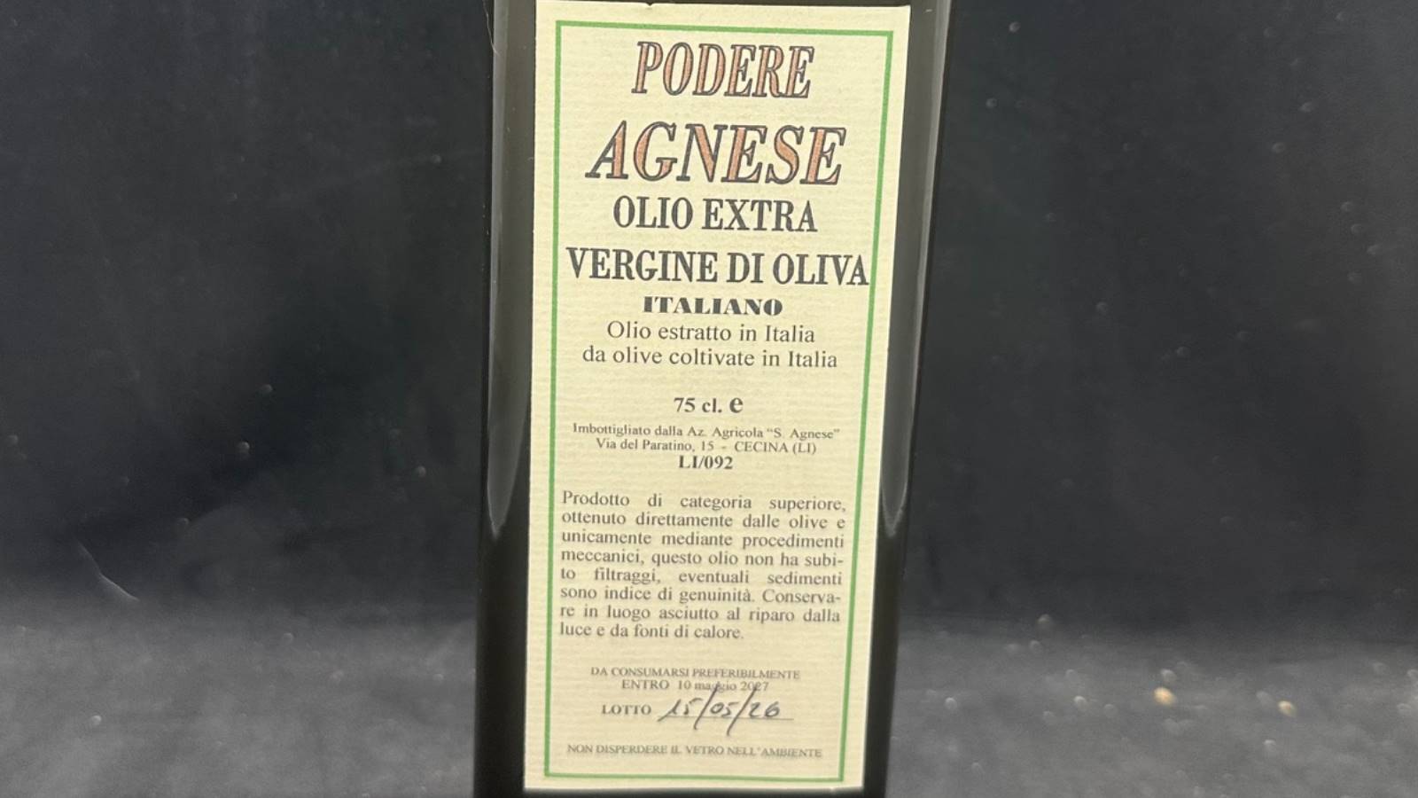 OLIO EVO ITALIANO