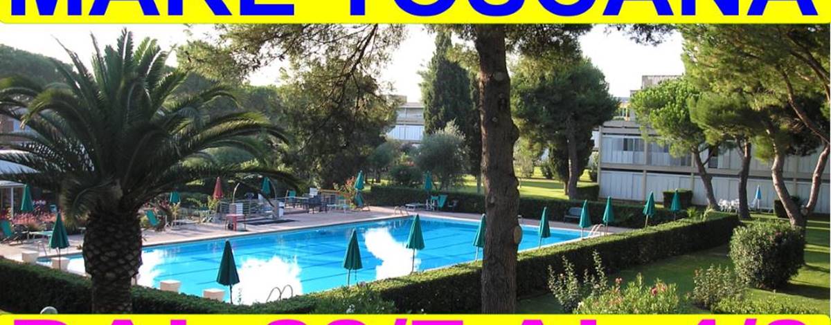 Marina di Bibbona AFFITTO LOW COST MARE TOSCANA 2 sett. 900 dal 14 al 28 luglio appartamenti 300 metri dal mare in residence con piscina( VEDI ALTRO)